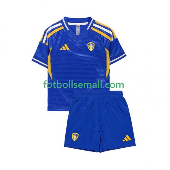 Matchtröjor Leeds United 2025-2026 Kortärmad till Barn (2:a ställ)