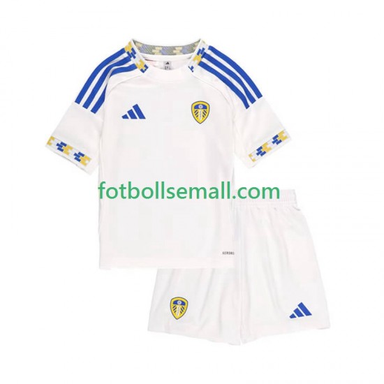 Matchtröjor Leeds United 2025-2026 Kortärmad till Barn (1:a ställ)