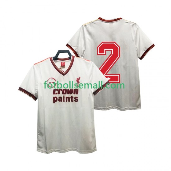 Matchtröjor Liverpool 2 Retro 1985 1986 Kortärmad till Herr (2:a ställ)