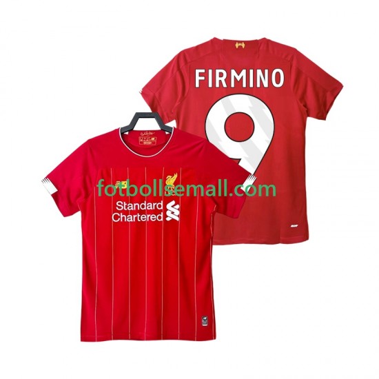 Matchtröjor Liverpool FIRMINO 9 Retro 2019 2020 Kortärmad till Herr (1:a ställ)