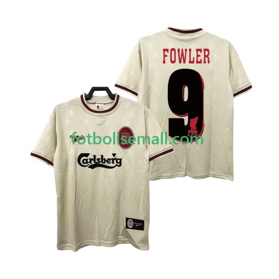 Matchtröjor Liverpool FOWLER 9 Retro 1996 1997 Kortärmad till Herr (2:a ställ)