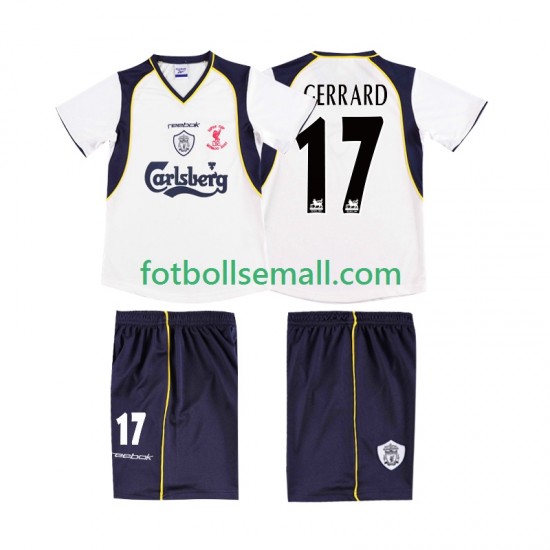 Matchtröjor Liverpool GERRARD 17 Retro LWP 2001 2002 Kortärmad till Herr (2:a ställ)