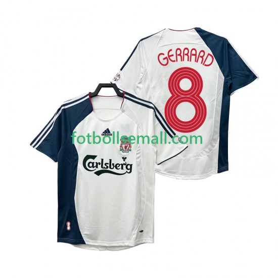 Matchtröjor Liverpool GERRARD 8 Retro 2006 2008 Kortärmad till Herr (2:a ställ)
