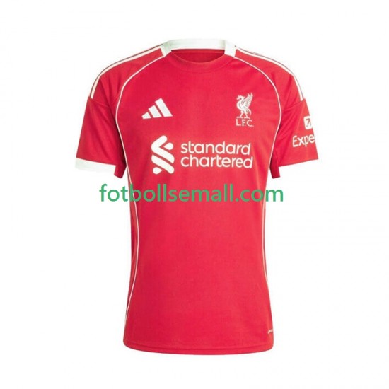 Matchtröjor Liverpool 2025-2026 Kortärmad till Herr (1:a ställ)