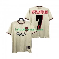 Matchtröjor Liverpool MCMANAMAN 7 Retro 1996 1997 Kortärmad till Herr (2:a ställ)