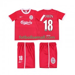 Matchtröjor Liverpool OWEN 18 Retro LWP 1997 1998 Kortärmad till Barn (1:a ställ)