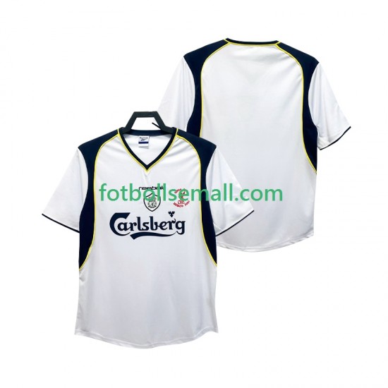 Matchtröjor Liverpool Retro 2001 2002 Kortärmad till Herr (2:a ställ)