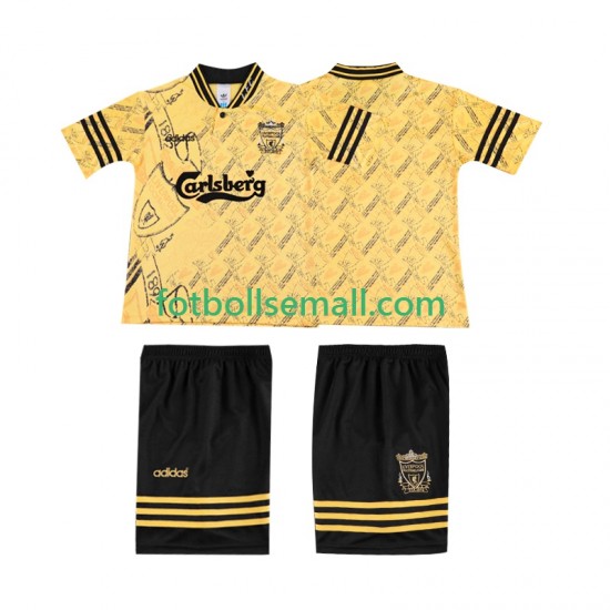 Matchtröjor Liverpool Retro LWP 1994 1996 Kortärmad till Barn (3:e ställ)