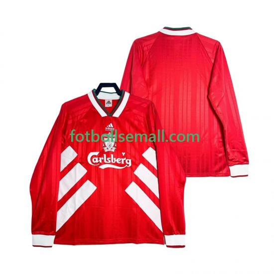 Matchtröjor Liverpool Retro 1993 1995 Långärmad till Herr (1:a ställ)