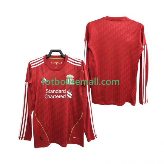 Matchtröjor Liverpool Retro 2010 2012 Långärmad till Herr (1:a ställ)