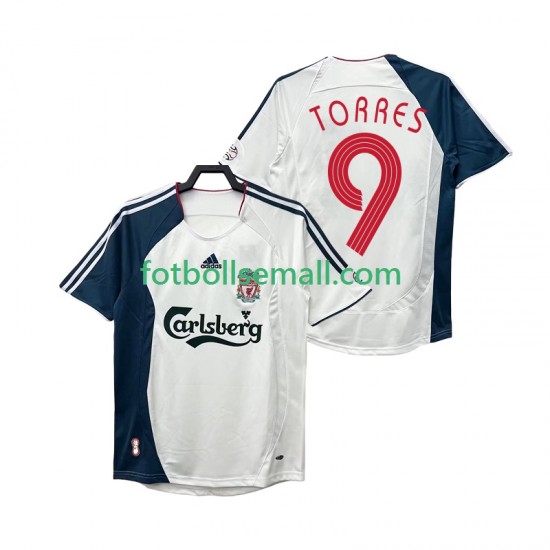 Matchtröjor Liverpool Torres 9 Retro 2006 2008 Kortärmad till Herr (2:a ställ)