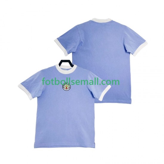 Matchtröjor Manchester City Retro 1972 Kortärmad till Herr (1:a ställ)