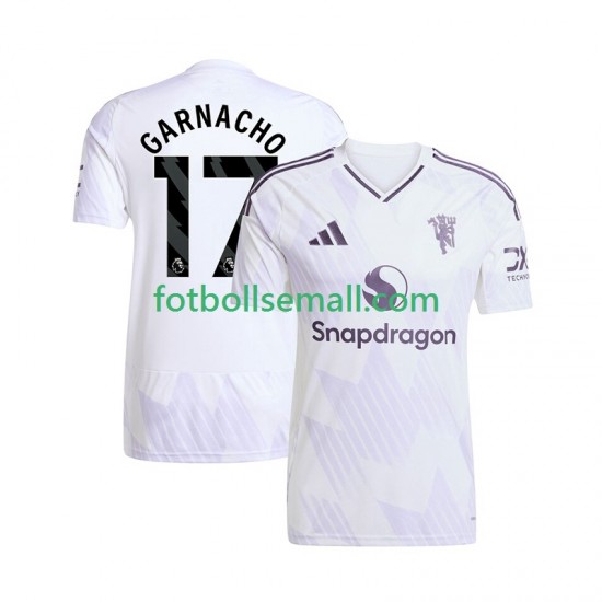 Matchtröjor Manchester United Alejandro Garnacho 17 2025-2026 Kortärmad till Herr (2:a ställ)