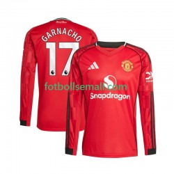 Matchtröjor Manchester United Alejandro Garnacho 17 2025-2026 Långärmad till Herr (1:a ställ) Matchtröjor Manchester United Alejandro Garnacho 17 2025-2026 Långärmad till Herr (1:a ställ)