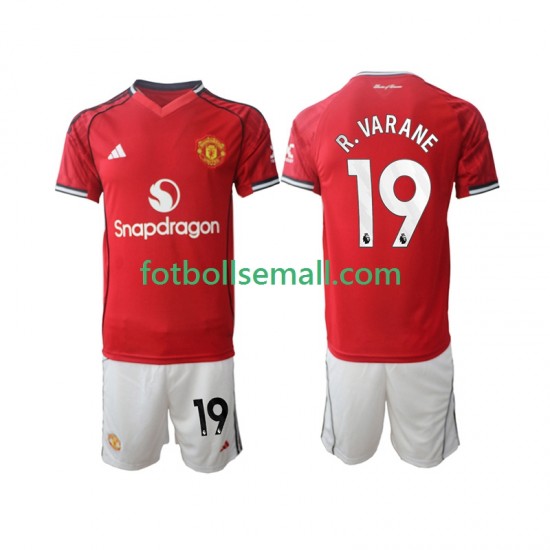 Matchtröjor Manchester United Bryan Mbeumo 19 2025-2026 Kortärmad till Barn (1:a ställ)