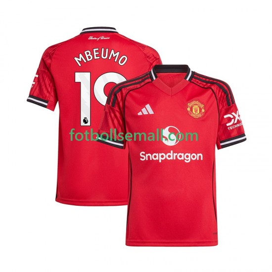 Matchtröjor Manchester United Bryan Mbeumo 19 2025-2026 Kortärmad till Herr (1:a ställ)