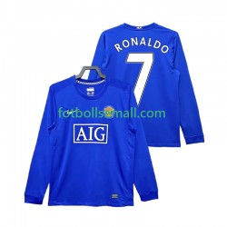 Matchtröjor Manchester United Cristiano Ronaldo 7 Retro 2008 2009 Långärmad till Herr (3:e ställ)
