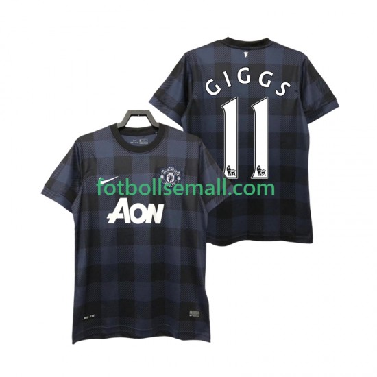 Matchtröjor Manchester United GIGGS 11 Retro 2013 2014 Kortärmad till Herr (2:a ställ)