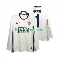 Matchtröjor Manchester United GIGGS 11 Retro Premier League 2008 2009 Långärmad till Herr (2:a ställ) Matchtröjor Manchester United GIGGS 11 Retro Premier League 2008 2009 Långärmad till Herr (2:a ställ)
