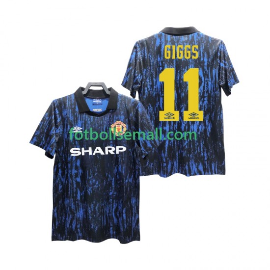 Matchtröjor Manchester United GIGGS 11 Retro 1993 Kortärmad till Herr (1:a ställ)