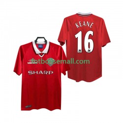 Matchtröjor Manchester United Keane 16 Retro 1999 2000 Kortärmad till Herr (1:a ställ) Matchtröjor Manchester United Keane 16 Retro 1999 2000 Kortärmad till Herr (1:a ställ)