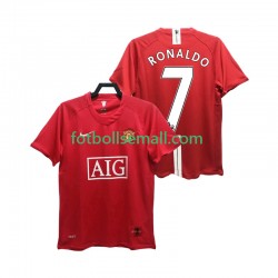 Matchtröjor Manchester United RONALDO 7 Retro Premier League 2007 2008 Kortärmad till Herr (1:a ställ)