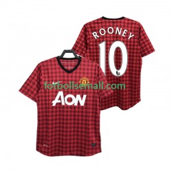 Matchtröjor Manchester United ROONEY 10 Retro 2012 2013 Kortärmad till Herr (1:a ställ)