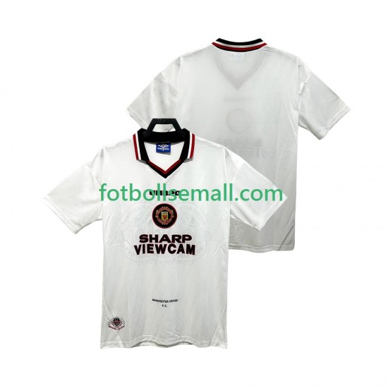 Matchtröjor Manchester United Retro 1996 1997 Kortärmad till Herr (2:a ställ)