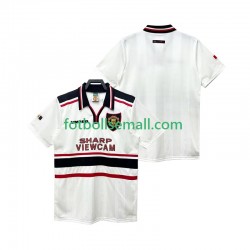 Matchtröjor Manchester United Retro 1998 1999 Kortärmad till Herr (2:a ställ)
