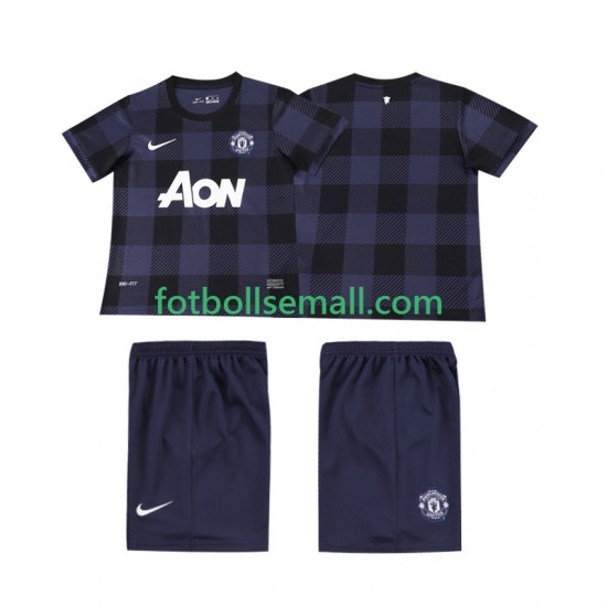 Matchtröjor Manchester United Retro 2013 2014 Kortärmad till Barn (2:a ställ)