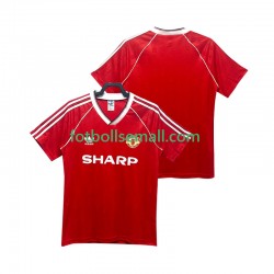 Matchtröjor Manchester United Retro 1988 1990 Kortärmad till Herr (1:a ställ)