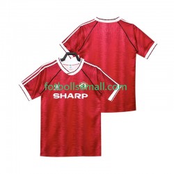 Matchtröjor Manchester United Retro 1990 1992 Kortärmad till Herr (1:a ställ)