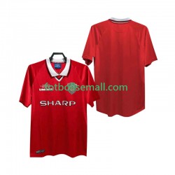 Matchtröjor Manchester United Retro 1999 2000 Kortärmad till Herr (1:a ställ)