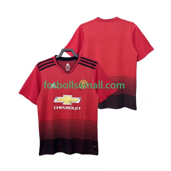 Matchtröjor Manchester United Retro 2018 2019 Kortärmad till Herr (1:a ställ)