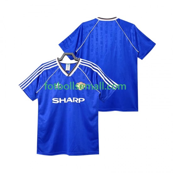 Matchtröjor Manchester United Retro 1988 1990 Kortärmad till Herr (3:e ställ)
