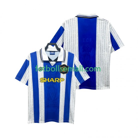 Matchtröjor Manchester United Retro 1994 1996 Kortärmad till Herr (3:e ställ)