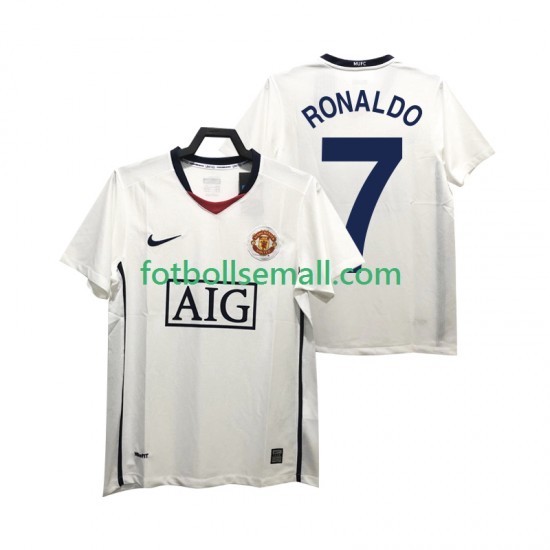Matchtröjor Manchester United Ronaldo 7 Retro Premier League 2008 2009 Kortärmad till Herr (2:a ställ)