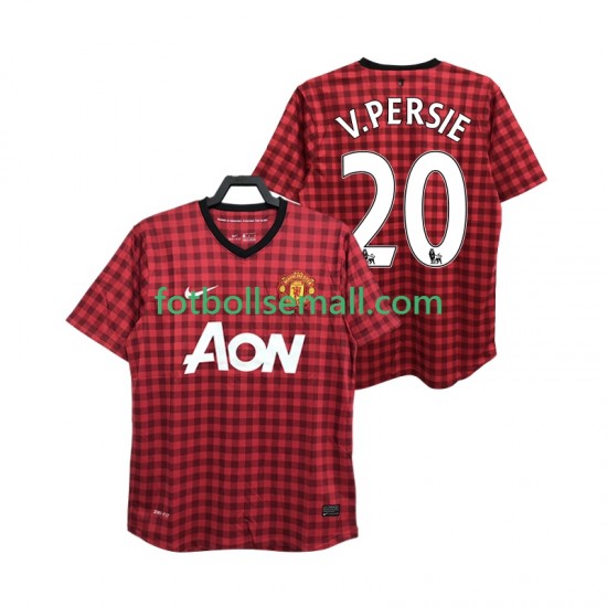 Matchtröjor Manchester United V PERSIE 20 Retro 2012 2013 Kortärmad till Herr (1:a ställ)