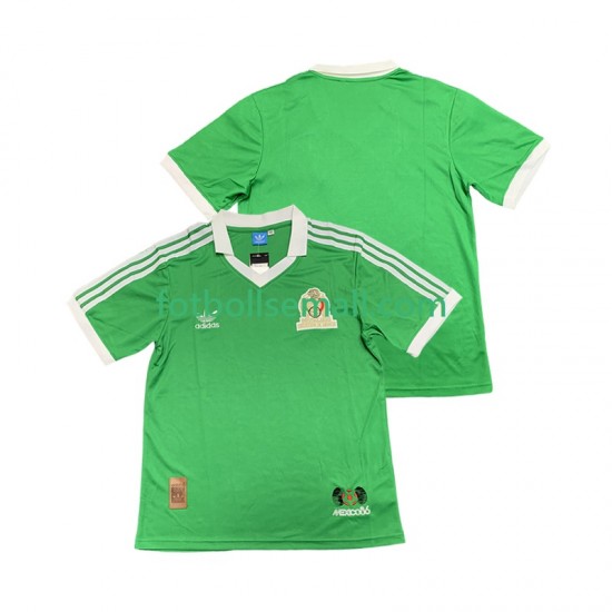 Matchtröjor Mexiko Retro 1986 Kortärmad till Herr (1:a ställ)