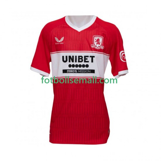 Matchtröjor Middlesbrough 2025-2026 Kortärmad till Herr (1:a ställ)
