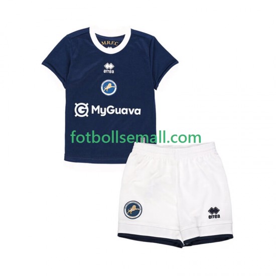 Matchtröjor Millwall 2025-2026 Kortärmad till Barn (1:a ställ)