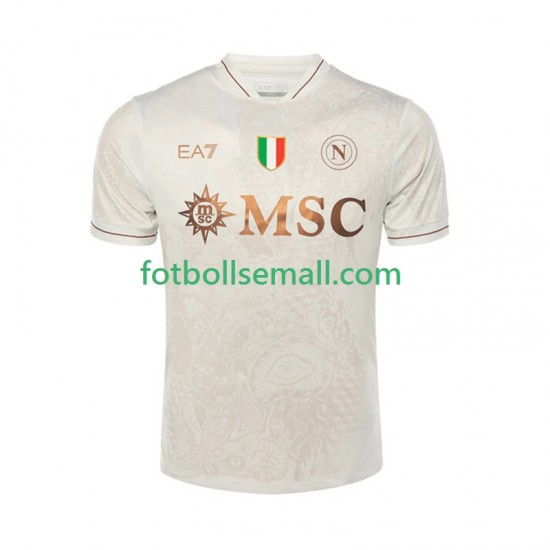 Matchtröjor SSC Napoli 2025-2026 Kortärmad till Herr (2:a ställ)