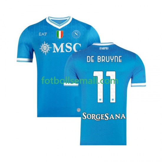 Matchtröjor SSC Napoli Kevin De Bruyne 11 2025-2026 Kortärmad till Herr (1:a ställ)