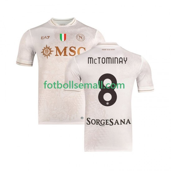 Matchtröjor SSC Napoli Scott McTominay 8 2025-2026 Kortärmad till Herr (2:a ställ)