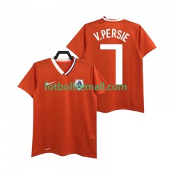 Matchtröjor Nederländerna Robin van Persie 7 Retro 2008 Kortärmad till Herr (1:a ställ)