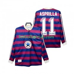 Matchtröjor Newcastle United ASPRILLA 11 Retro 1995 1997 Långärmad till Herr (2:a ställ)