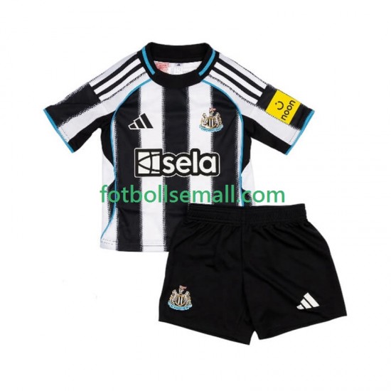 Matchtröjor Newcastle United 2025-2026 Kortärmad till Barn (1:a ställ)