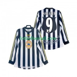 Matchtröjor Newcastle United SHEARER 9 Retro 1997 1999 Långärmad till Herr (1:a ställ)
