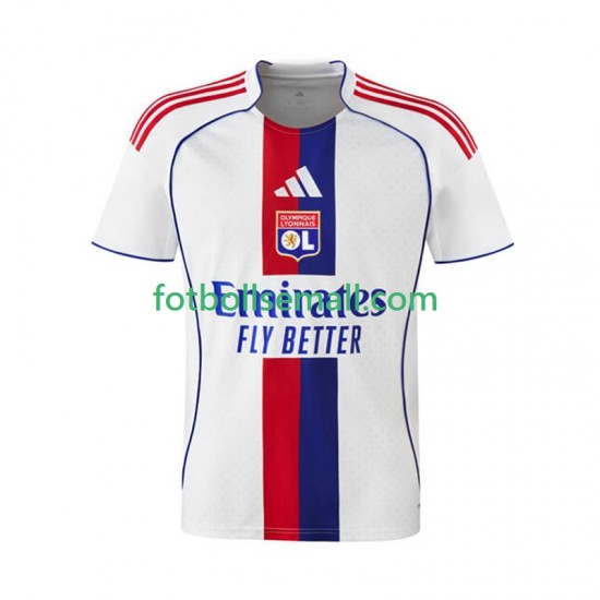 Matchtröjor Olympique Lyonnais 2025-2026 Kortärmad till Herr (1:a ställ)