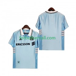 Matchtröjor Olympique de Marseille Retro 1998 1999 Kortärmad till Herr (2:a ställ)